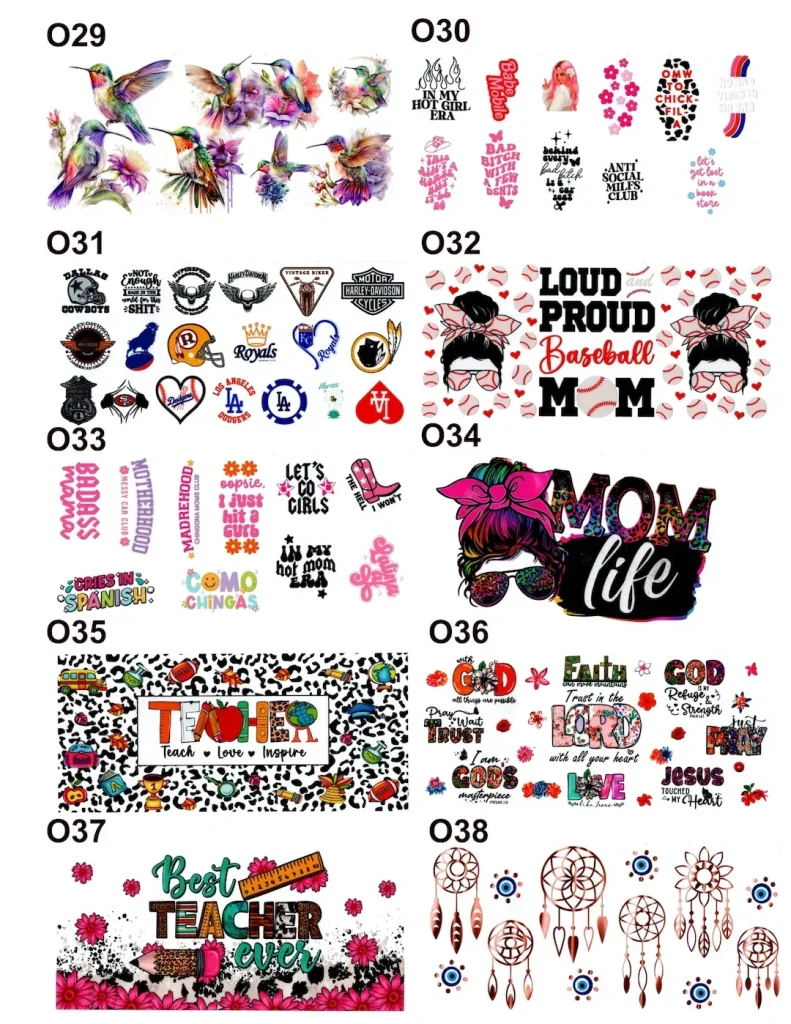 UV DTF Transfer Design Ideas: 12 Creative Concepts