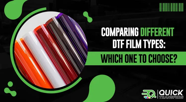 DTF film types: PET vs PFP pros and cons explained